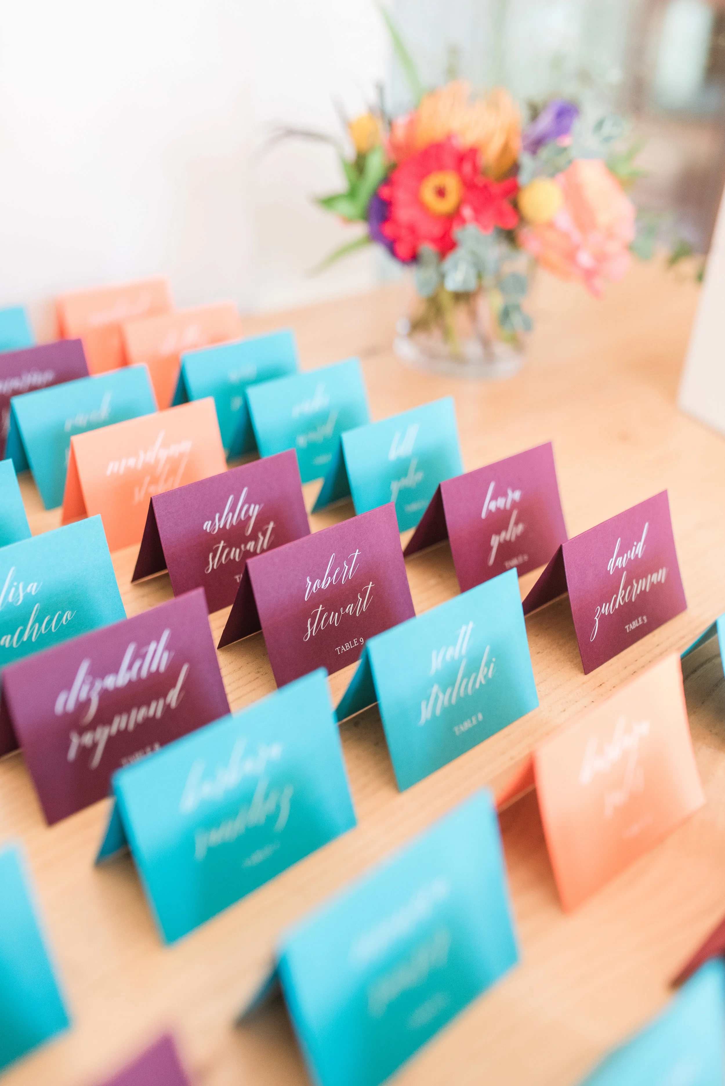Escort Cards vs Place Cards What s the Big Diff Wedding